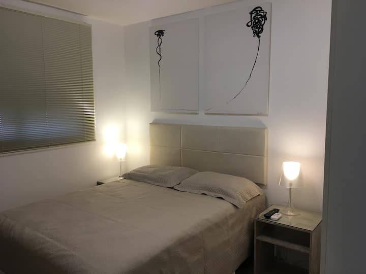 Quarto de casal - air-conditioned