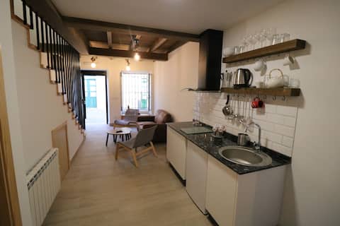 House in downtown Melide (House 2). Camino de Santiago
