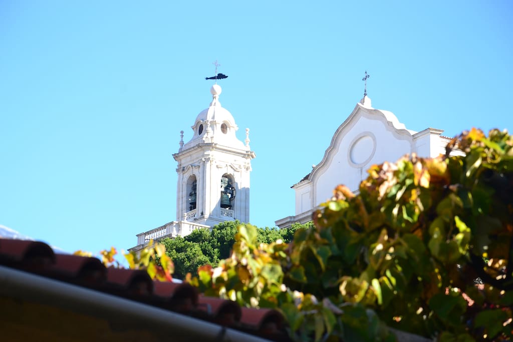 "View of beautiful Graça church"