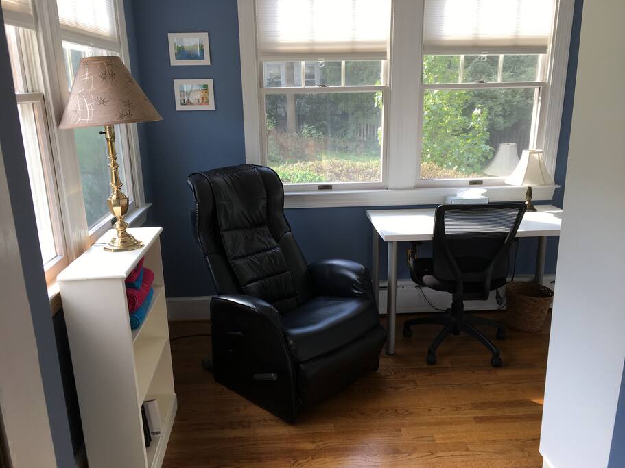 Relax in an electric massage recliner!