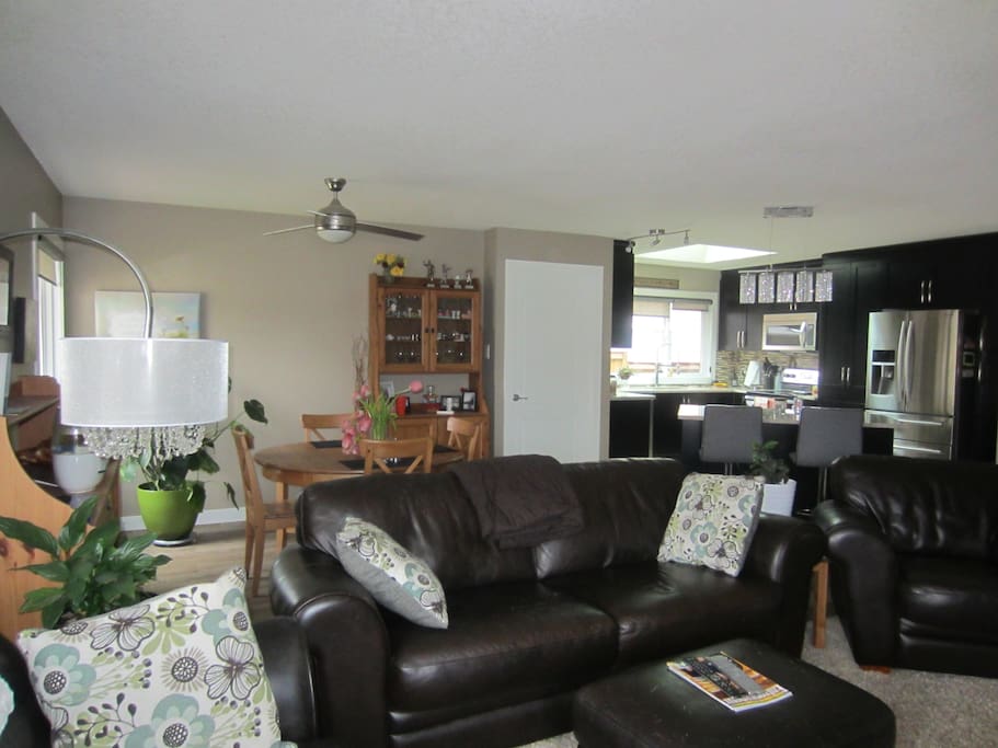 Large open concept all on one floor