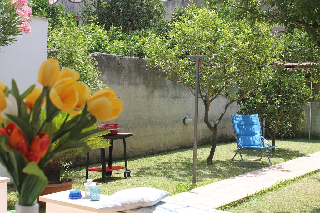 barbecue in giardino