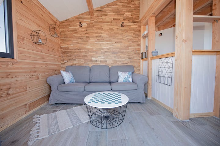 Agréable Petit Chalet Et Son Spa : Vue Magnifique - Le Cheylard