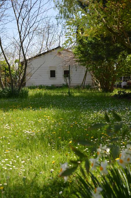 Vue depuis le jardin