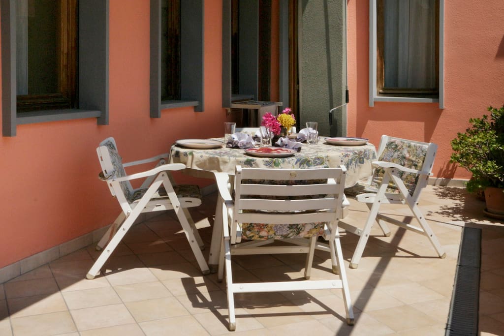 Pranzo in terrazzo