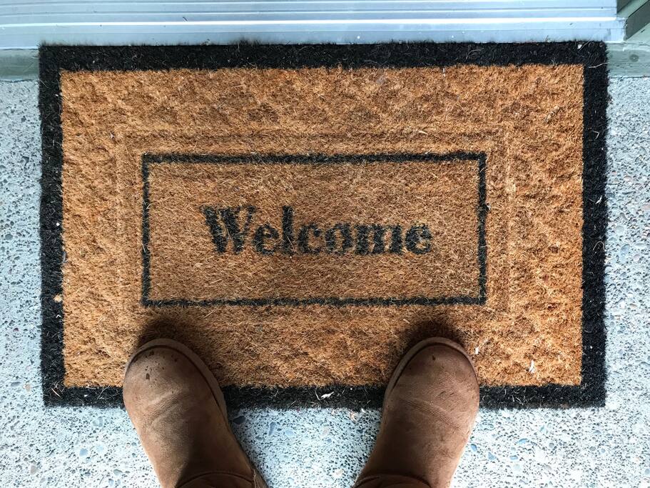 Welcome to your “tiny home” away from home.