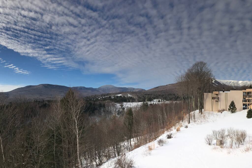 Wake up to the mountains