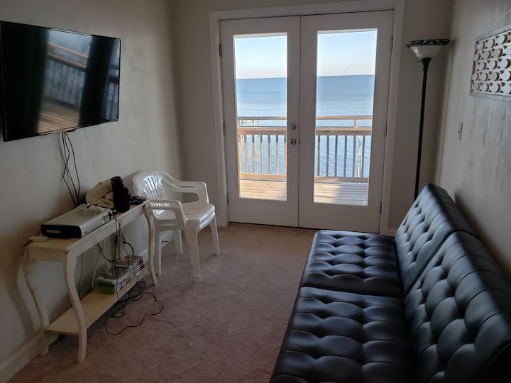 Sehemu ya kukaa ya kiwango cha juu yenye futon