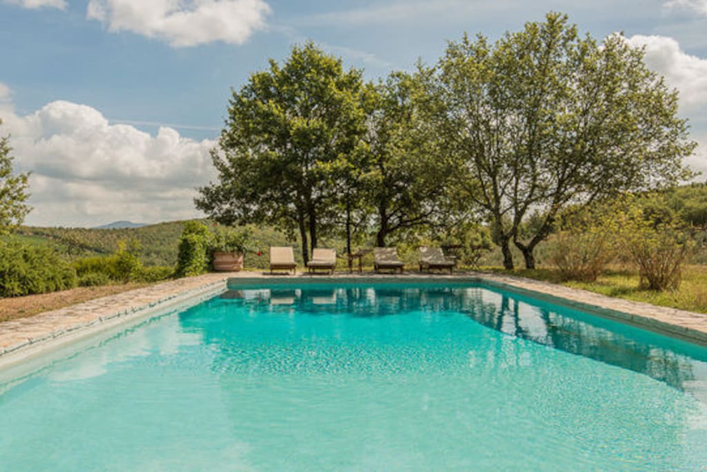 La piscina/The pool