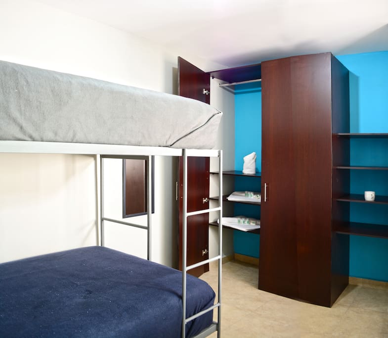 Habitación de 2 camas