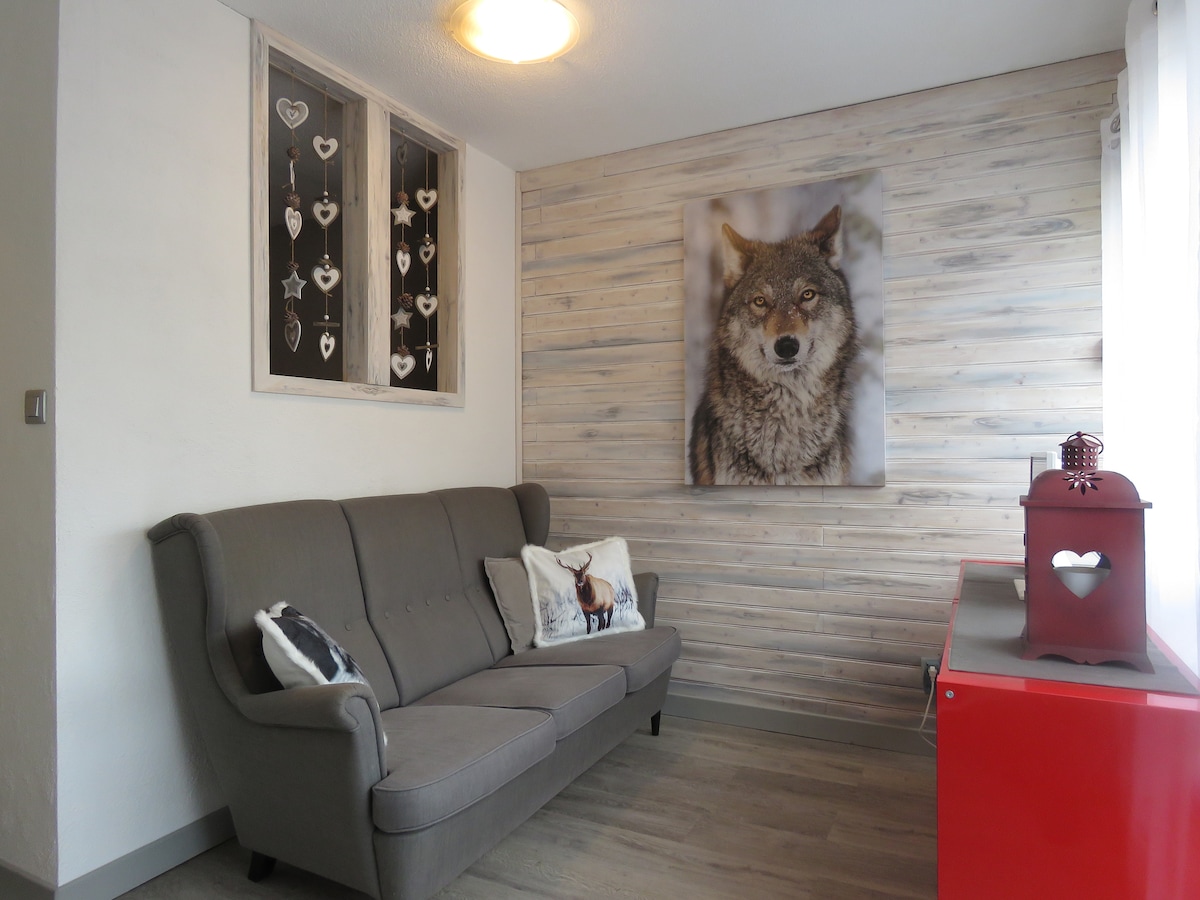 Top performing Airbnb: Cozy and quiet studio near Prorel cable car in Briançon