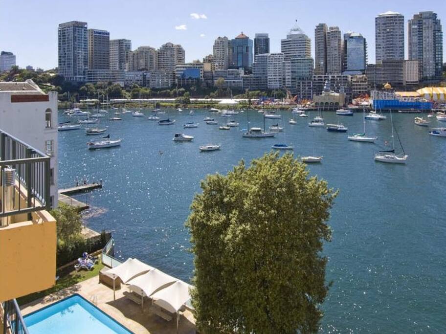 Actual view from the lounge room
