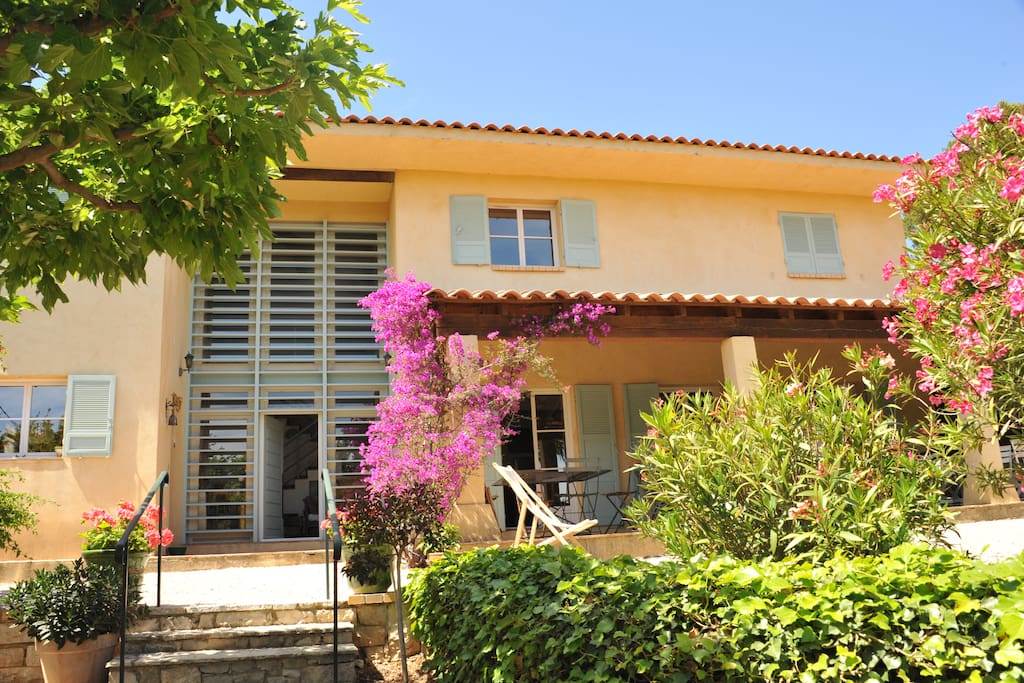 villa facade sud