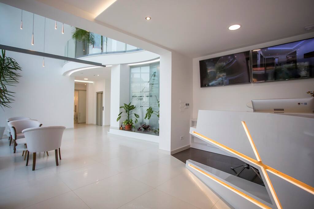 Reception and lobby