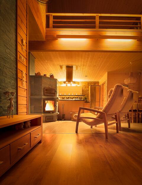 Successful Airbnb property: Quiet villa by the lake in Puolanka in Puolanka