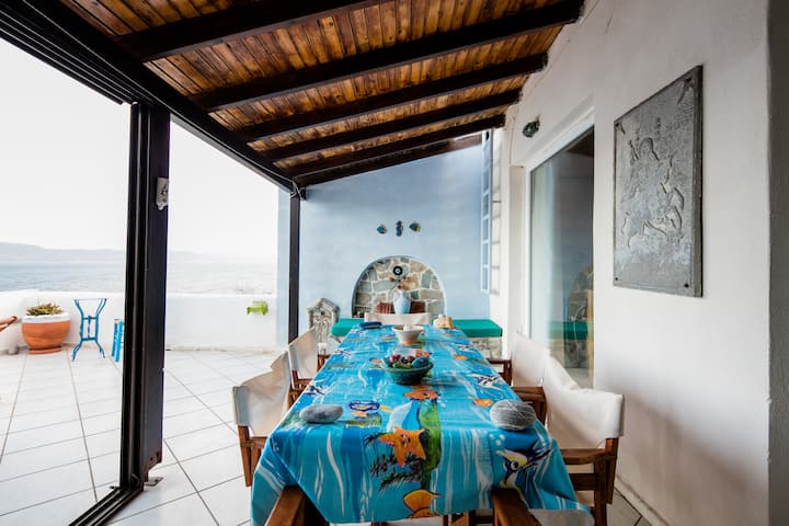 Nautical Aegean Beach Villa With Private Infinity Pool - Milos