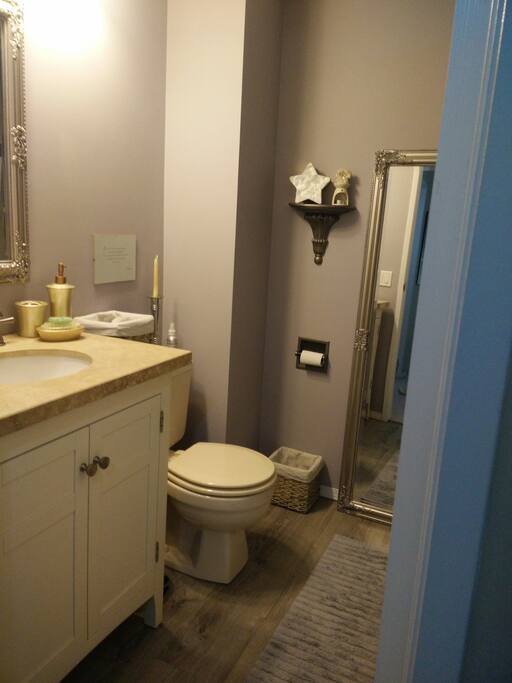 Main Bathroom dedicated for guest use only.