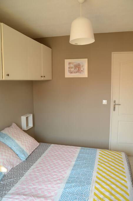 Chambre lit double
