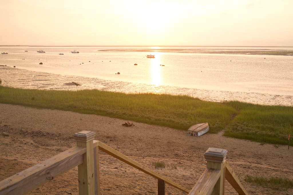 Beach at sunrise