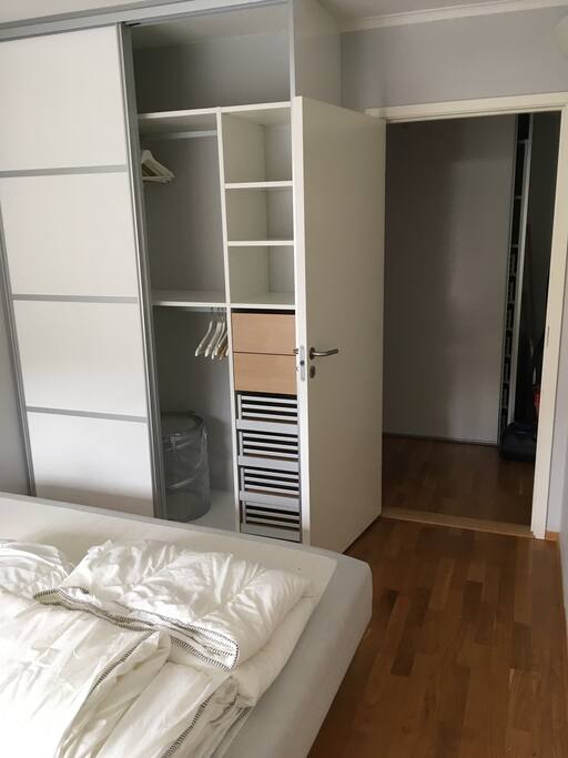 Garderobe på soverom