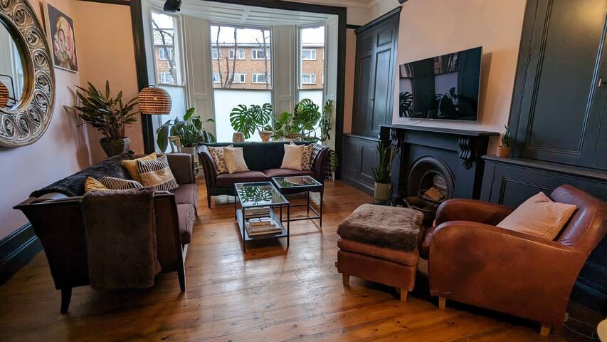 Victorian house with roof terrasse