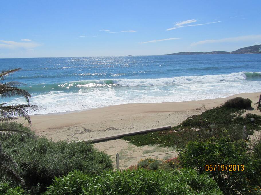 Beach mid-day