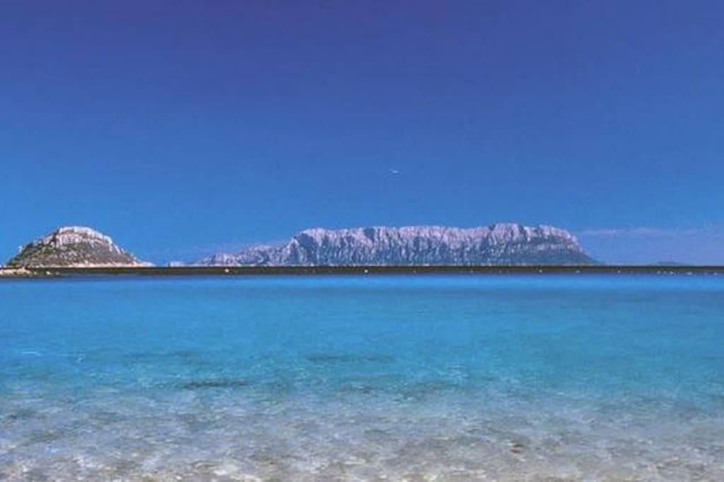 View of Tavolara and Figarolo islands