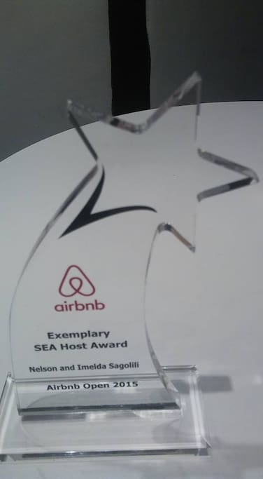 Airbnb Southeast Asia Host Award given in Paris 2015