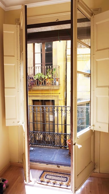 The balcony