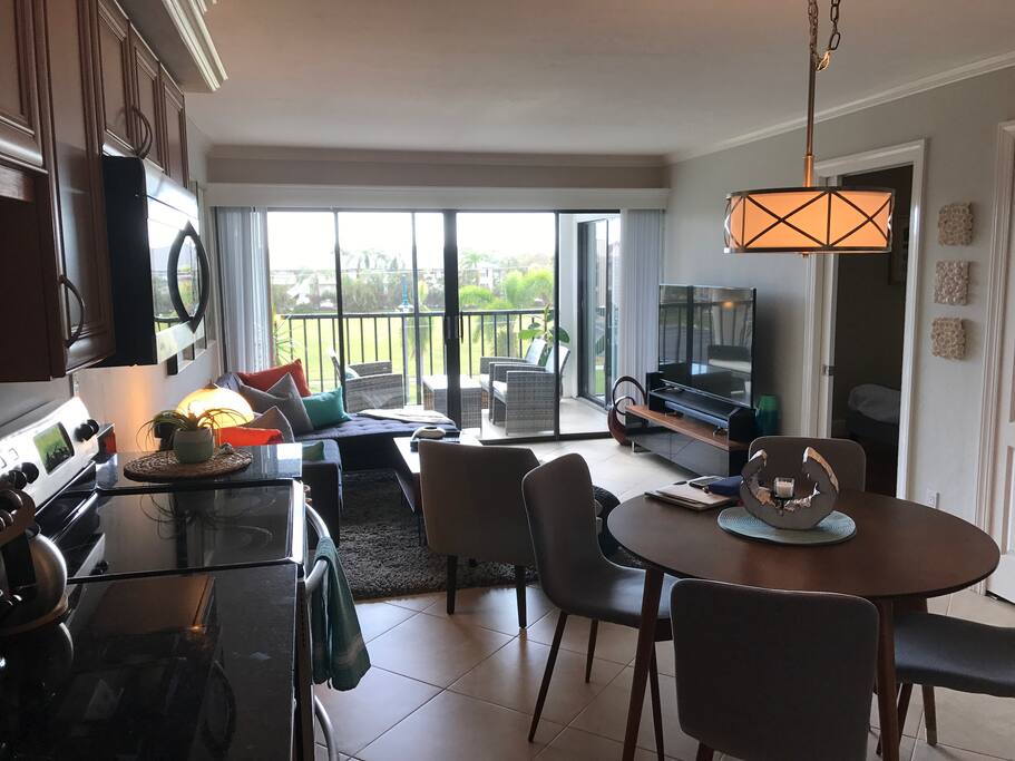 View from the kitchen