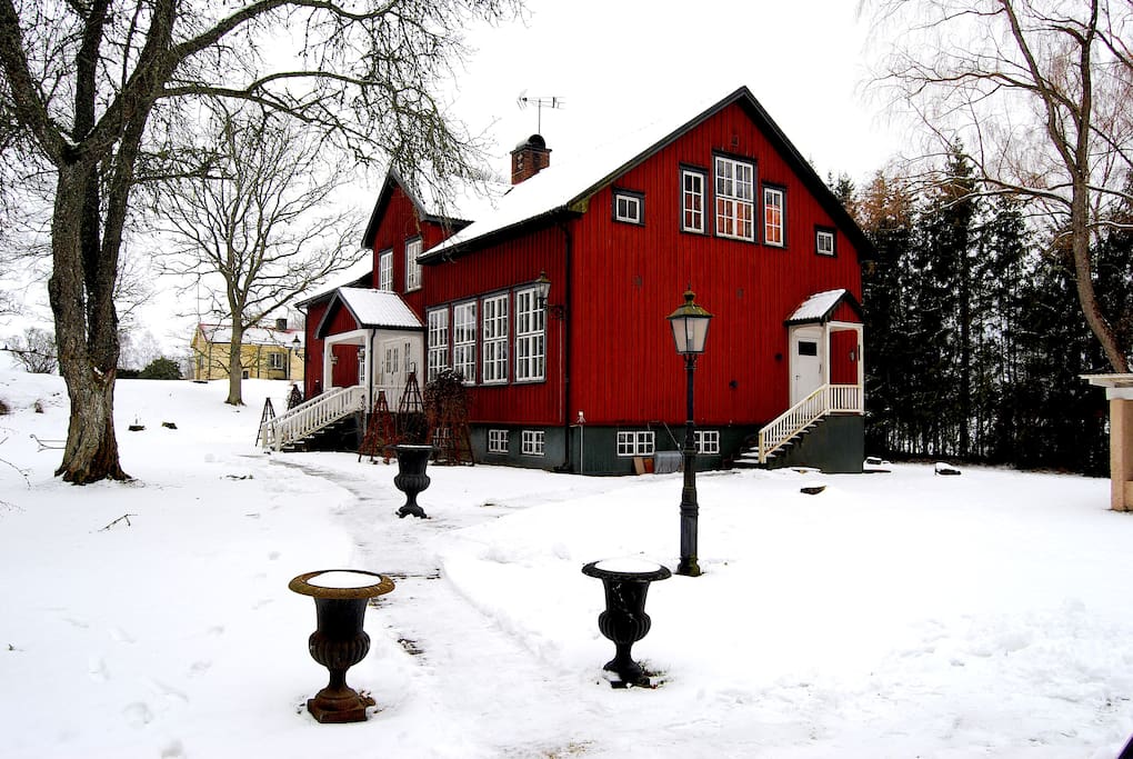 Old school located on the countryside of Västra Götaland county.