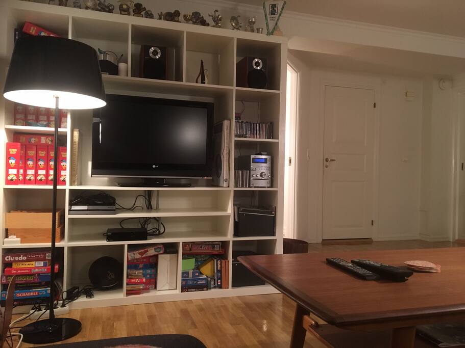 Stuen med TV