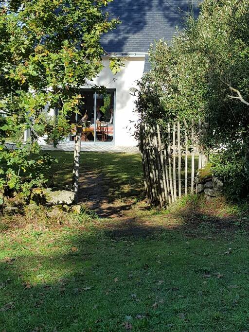 Vue depuis le jardin