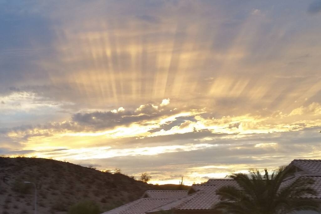 Exquisite sunsets