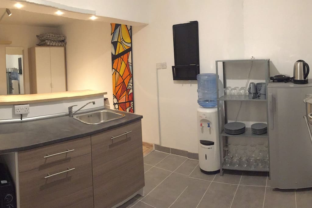 The open kitchen