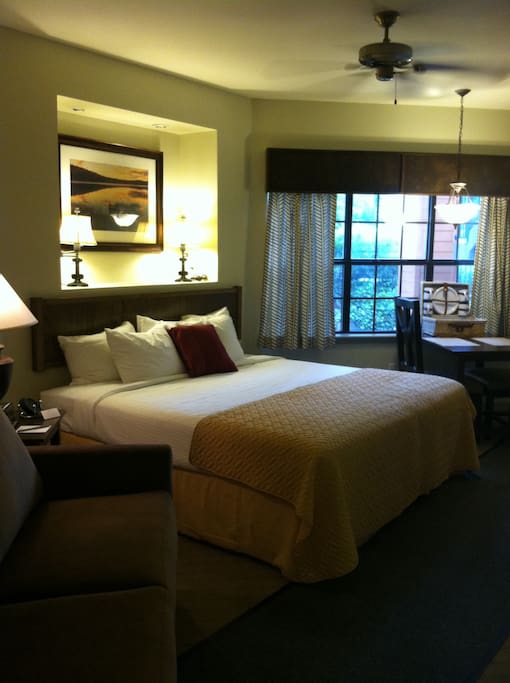 Cozy accommodations