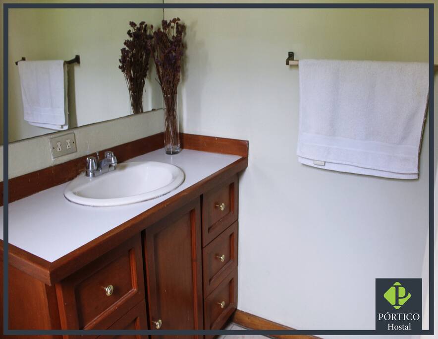 Baño y ducha privada