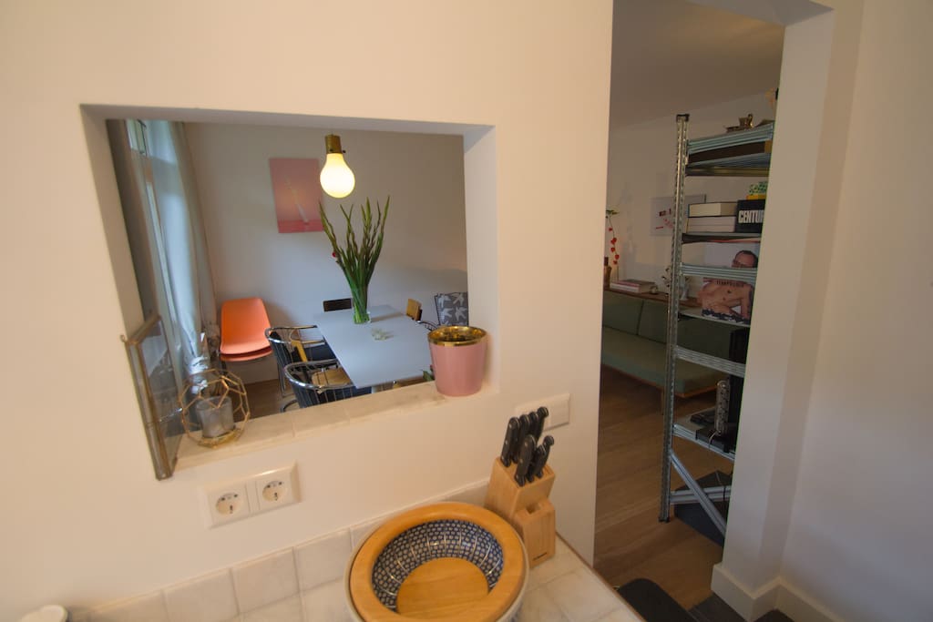 living + kitchen
