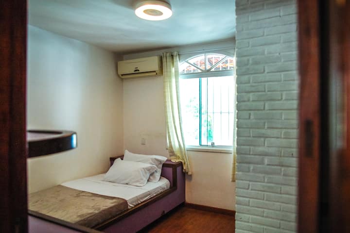 SLEEVE Suite (1 Widow's Bed + 1 Single Mattress + Split Air Conditioning)