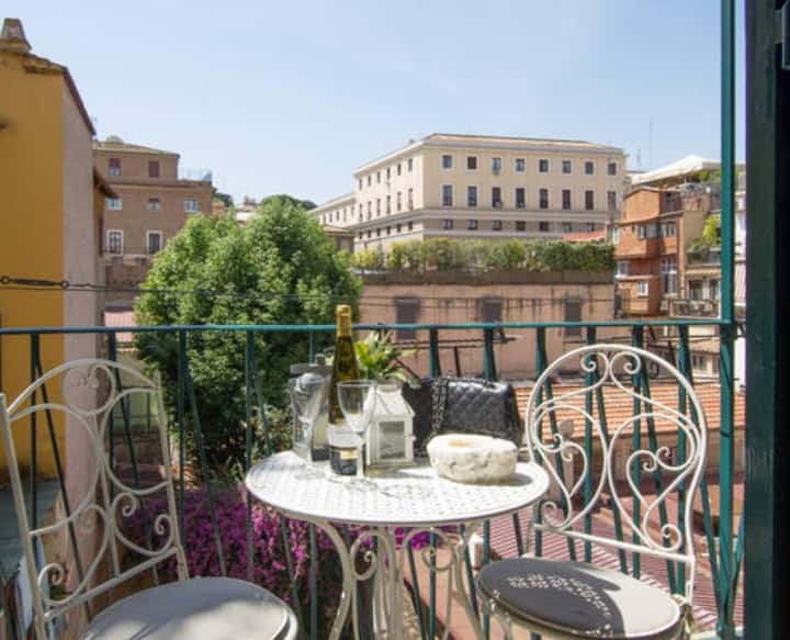 Elegant Vatican Suite In Borgo Pio Voor 4-8 Persoon - Rome