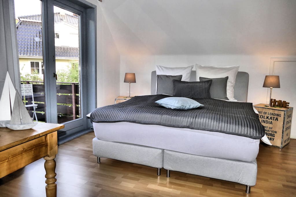 Sehr bequemes Boxspringbett