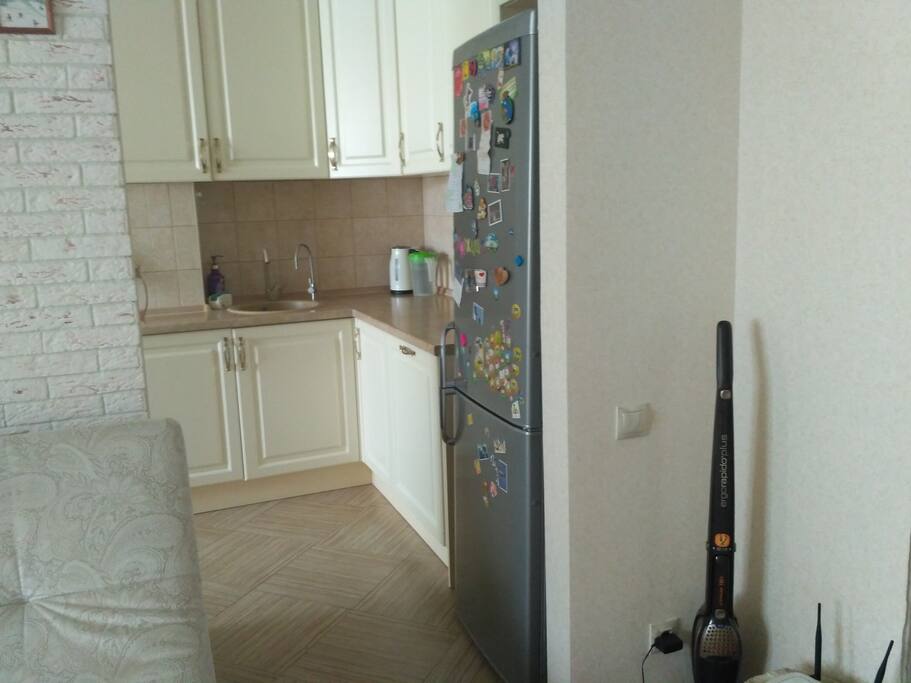 kitchen-living room