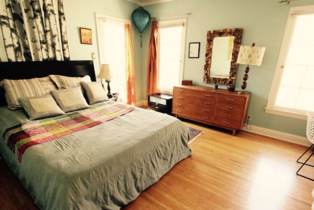 The bedroom