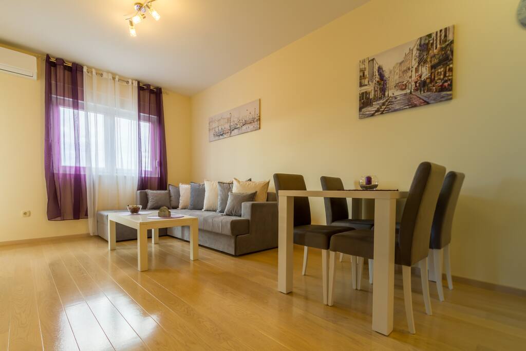 Living Room with Dining Area