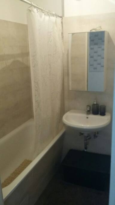 Bathroom with a tub