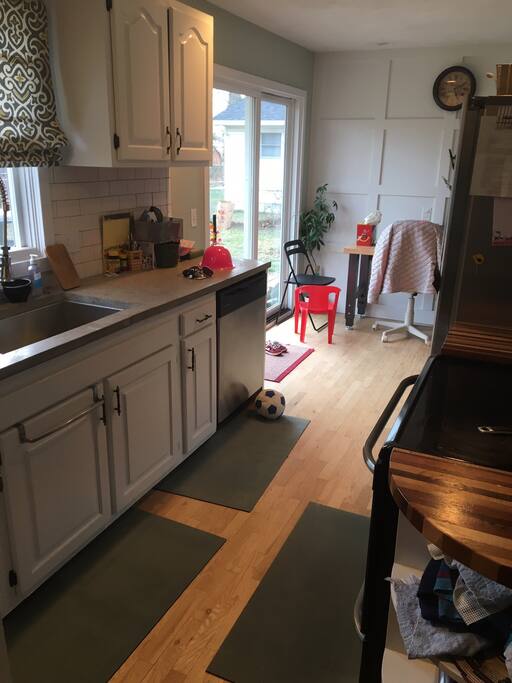 kitchen with breakfast nook