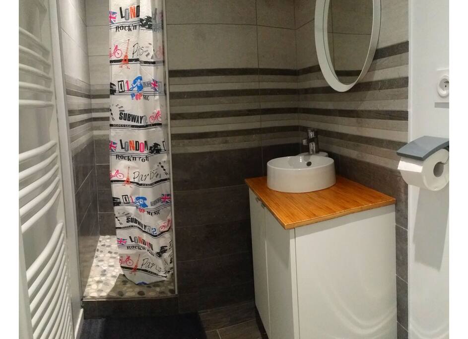 douche à l'italienne