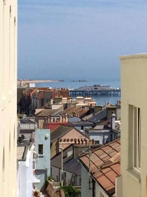 View of the Pier from living room