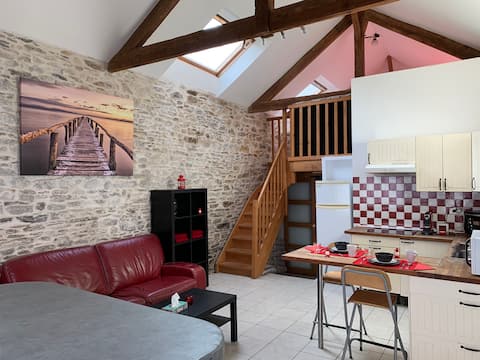 Loft with Private Jacuzzi