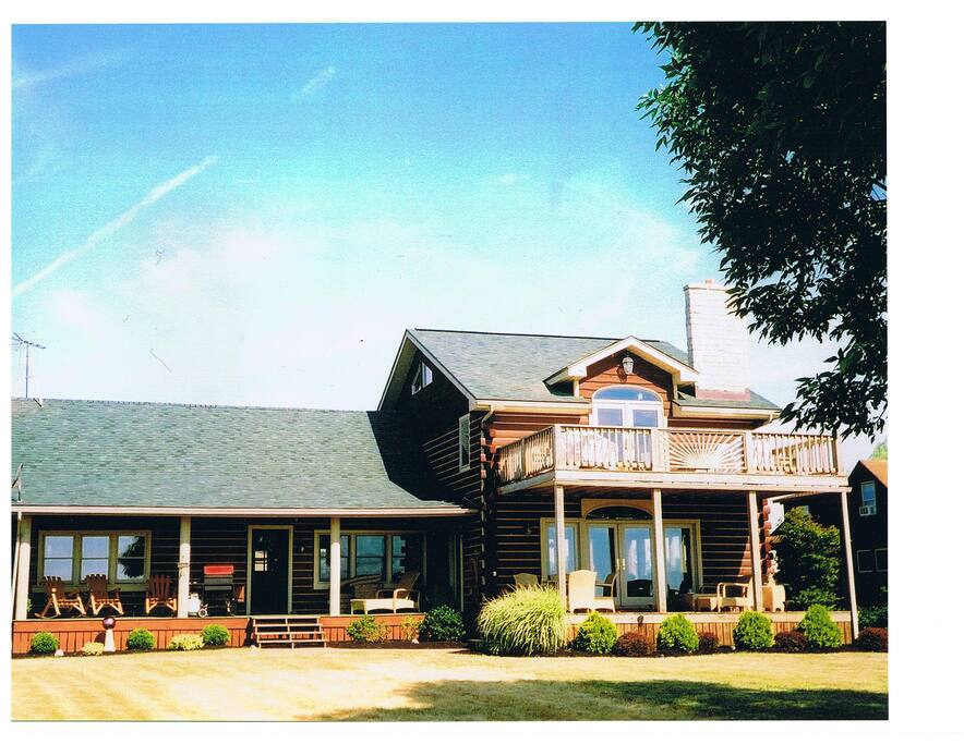 Exterior of House from Lake View